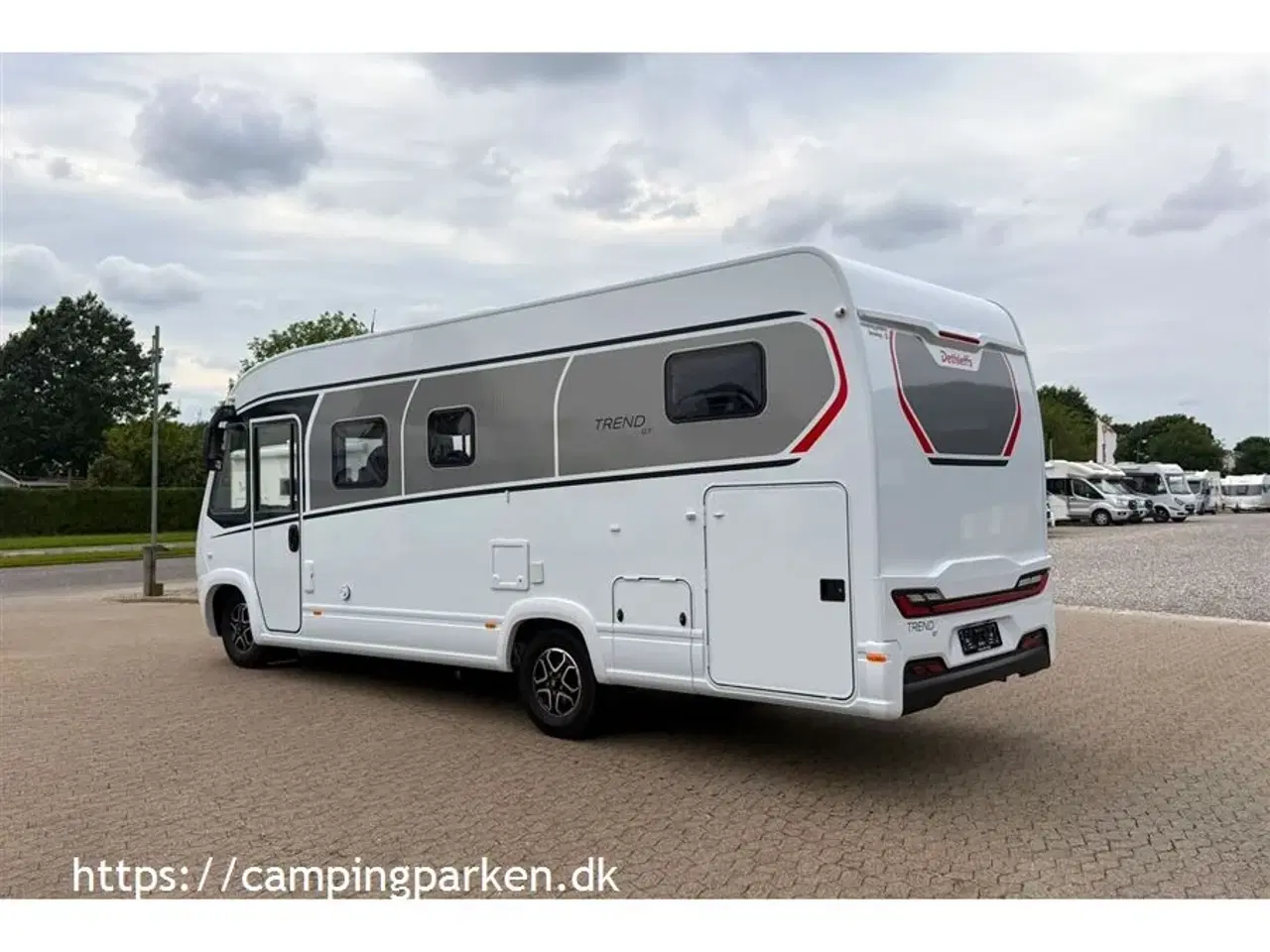 Billede 23 - 2025 - Dethleffs Trend I 7057 EBL   Superflot, nyudviklet Trend, 180 hk, automatgear, face-to-face siddegruppe, enkeltsenge