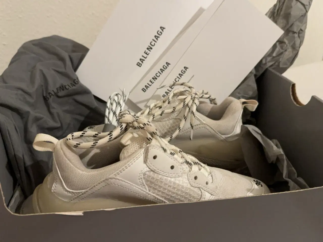 Billede 1 - Balenciaga triple s clear