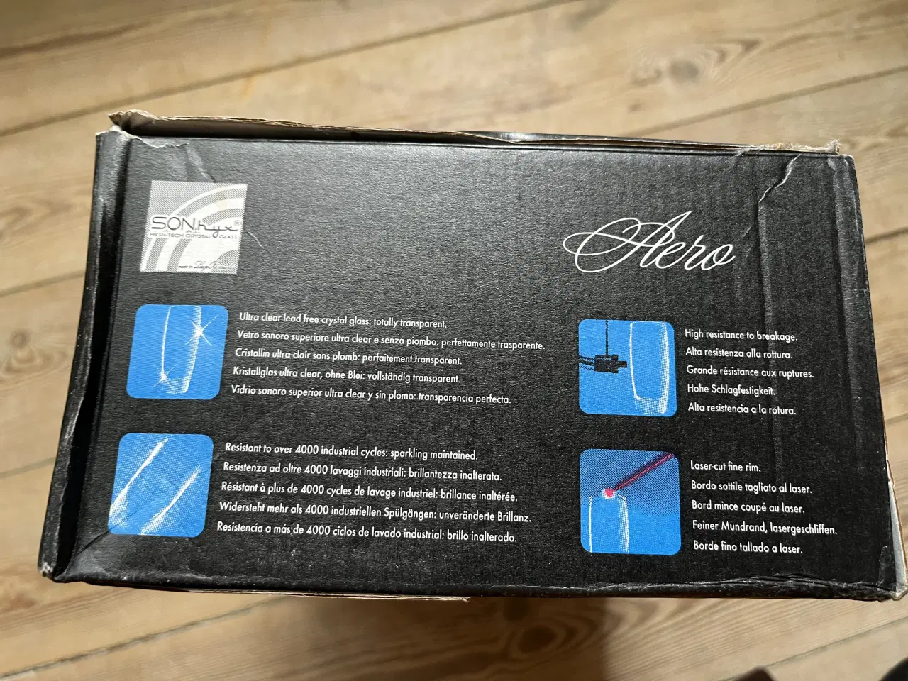 Billede 7 - 6 Accademia glas vand/vin