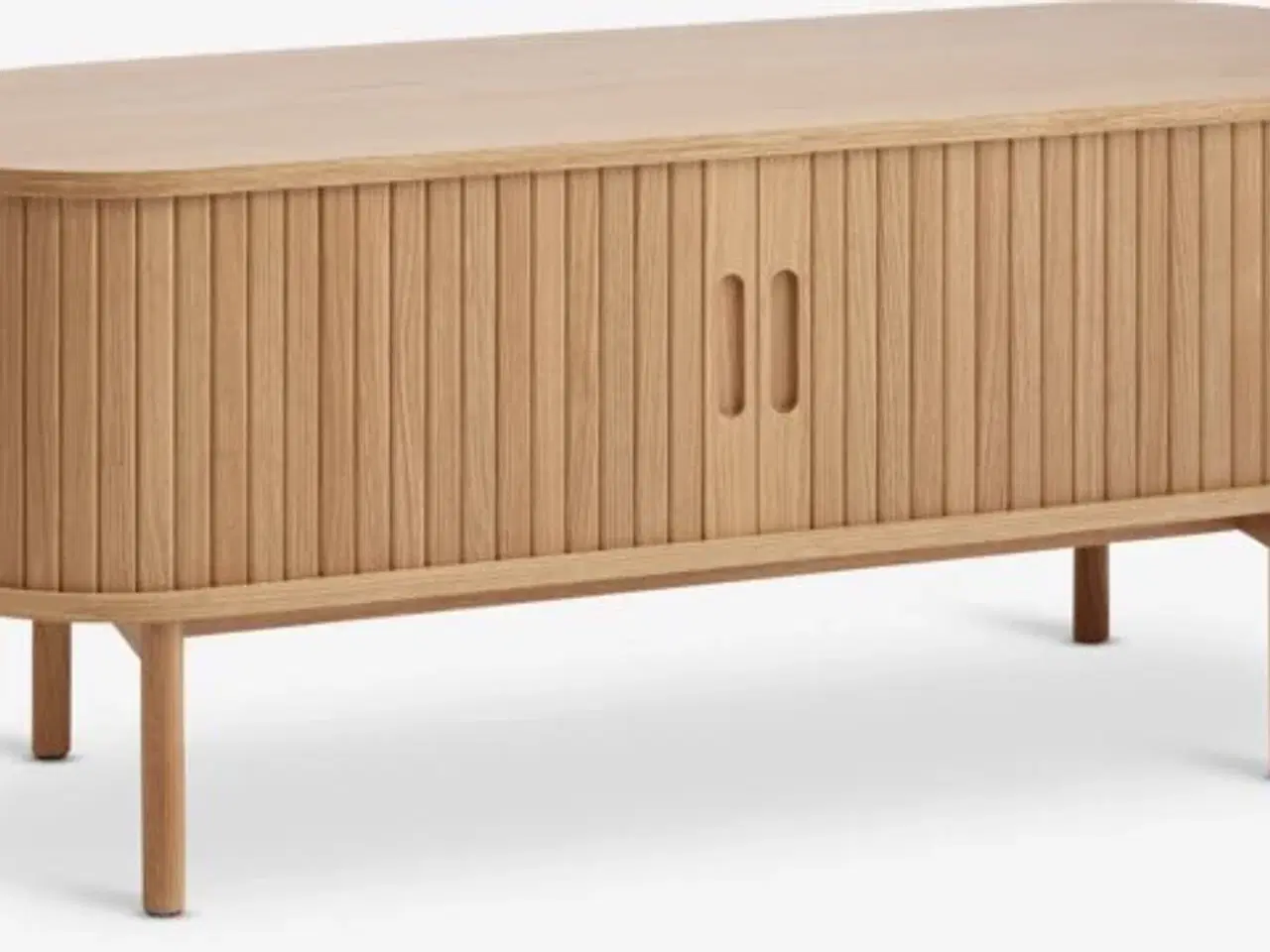 Billede 2 - TV-bord LYNGVIG 120cm jalousi natur eg.