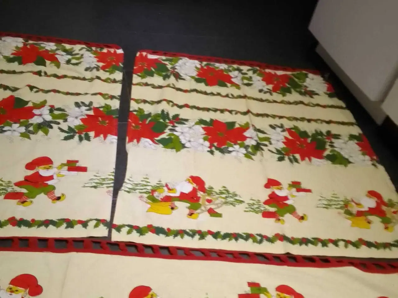 Billede 3 - Vintage julegardin fra 70 erne