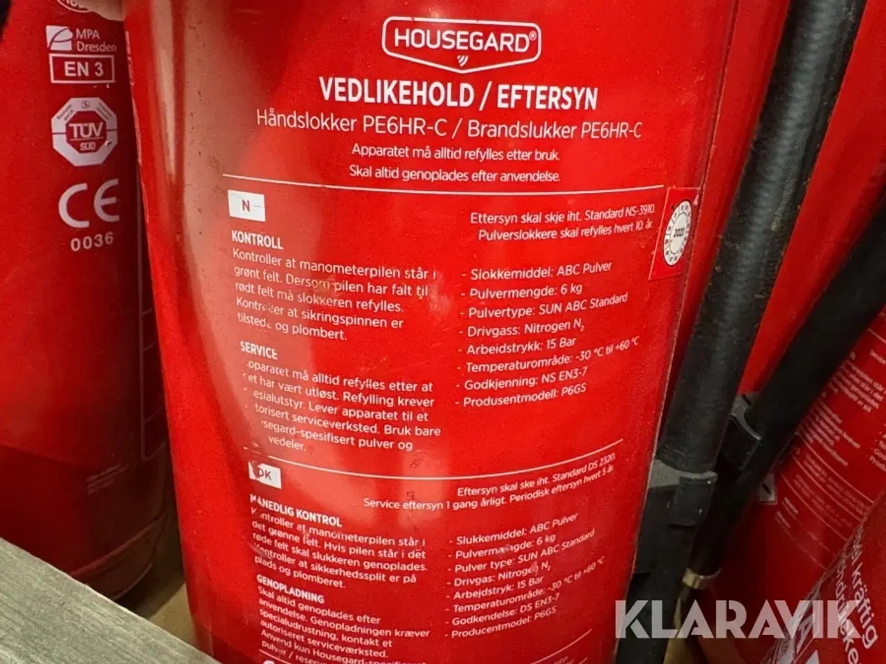 Billede 6 - Brandslukkere Bavaria - 26 styks