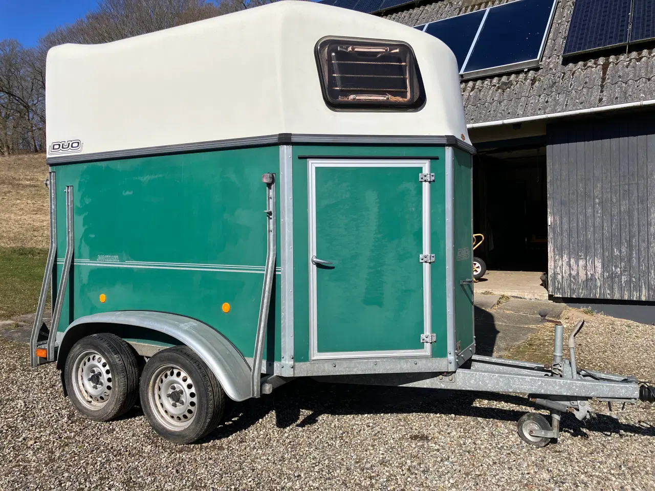 Billede 1 - Grøn Böckmann duo G hestetrailer sælges 🐴
