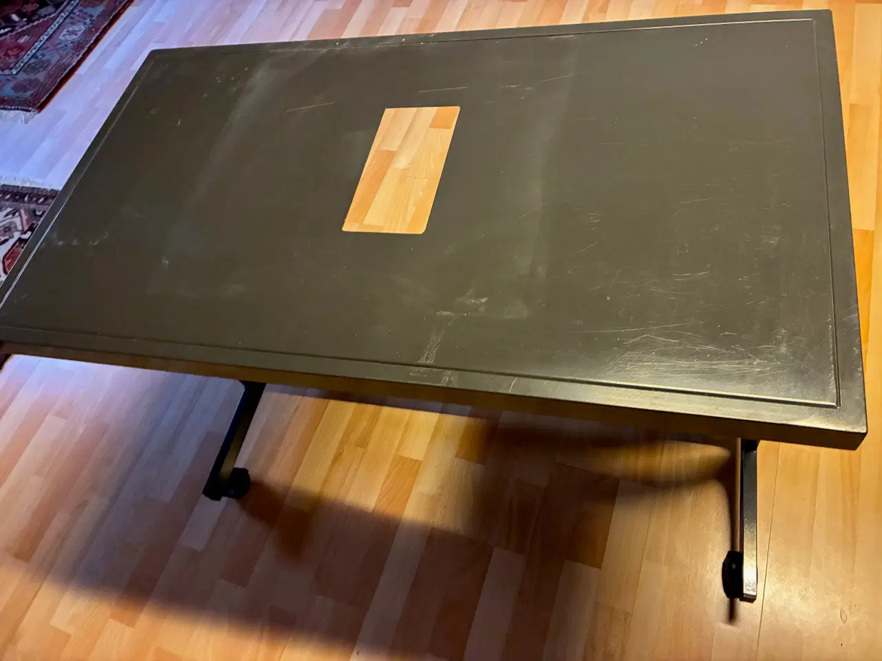 Billede 2 - Printerbord på hjul i metal