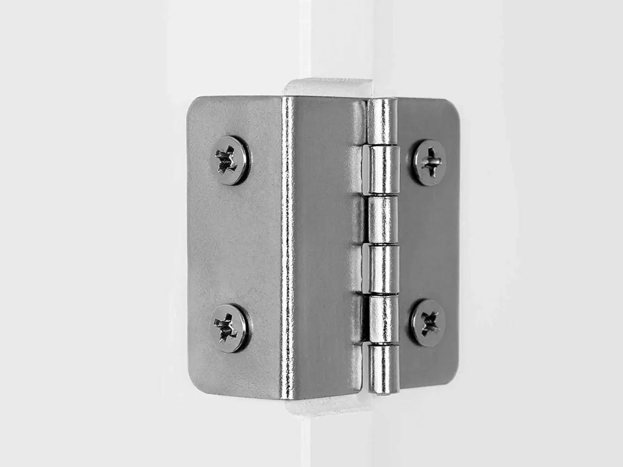 Billede 7 - Vægskab badeværelsesskab med justerbar hylde, dobbelt lameldør og åben hylde, 60 × 20 × 70 cm, hvid