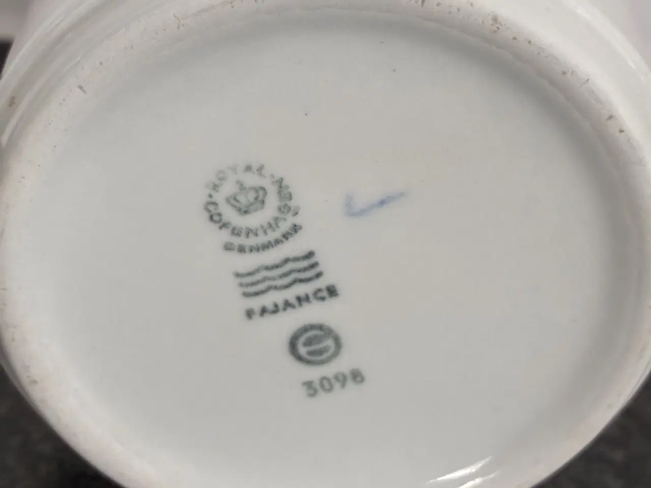 Billede 2 - Blåkant vase