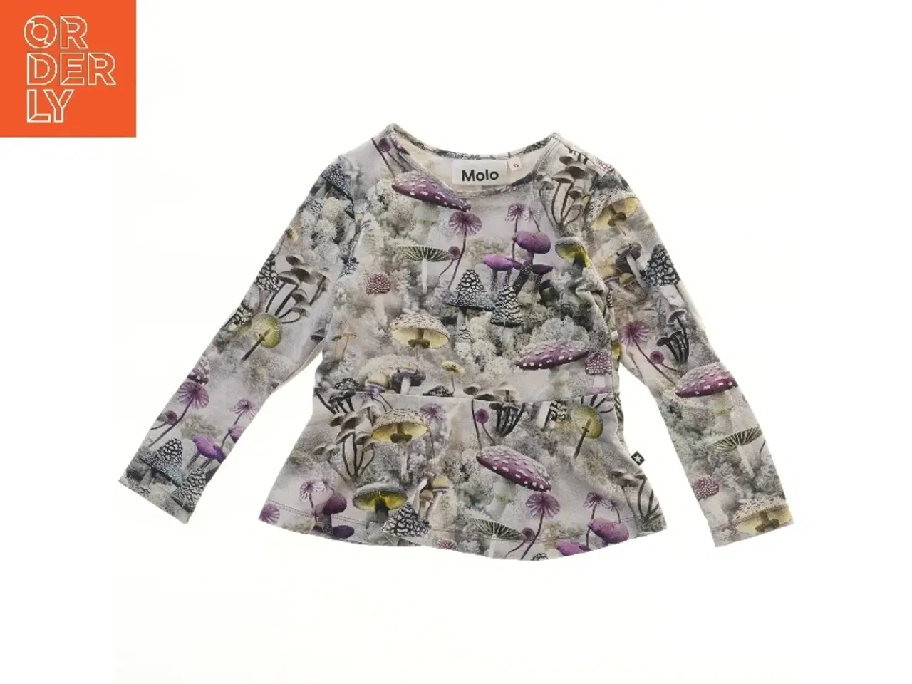 Billede 1 - Langærmet bluse med svampeprint fra Molo (str. 98)