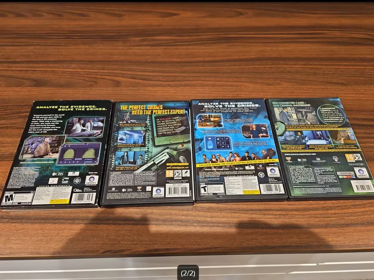 Billede 2 - 7 CSI PC spil, 19 kr/stk