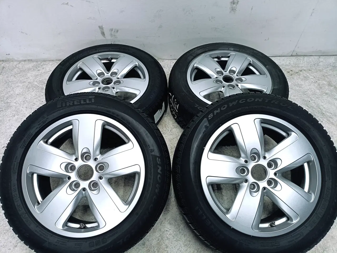 Billede 3 - 5x112 16" ET52 nav 66,6ø MINI vintersæt inkl.TPMS