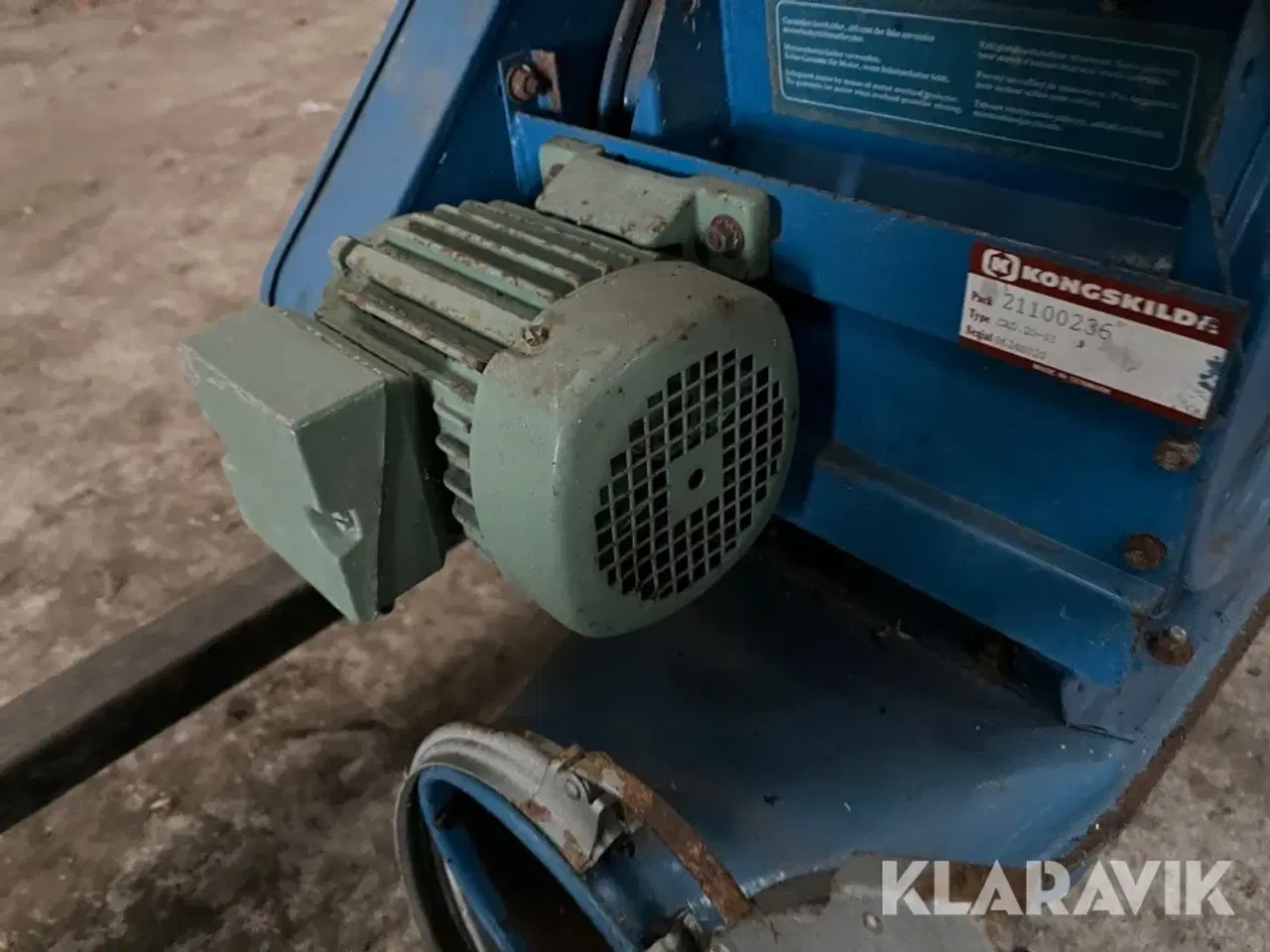 Billede 10 - Kornblæser Kongskilde TRL150 med cellesluse CAD20-2
