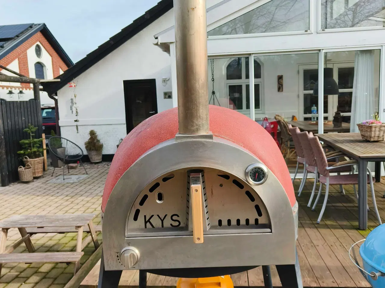 Billede 7 - Kys ufo pizzaovn til gas