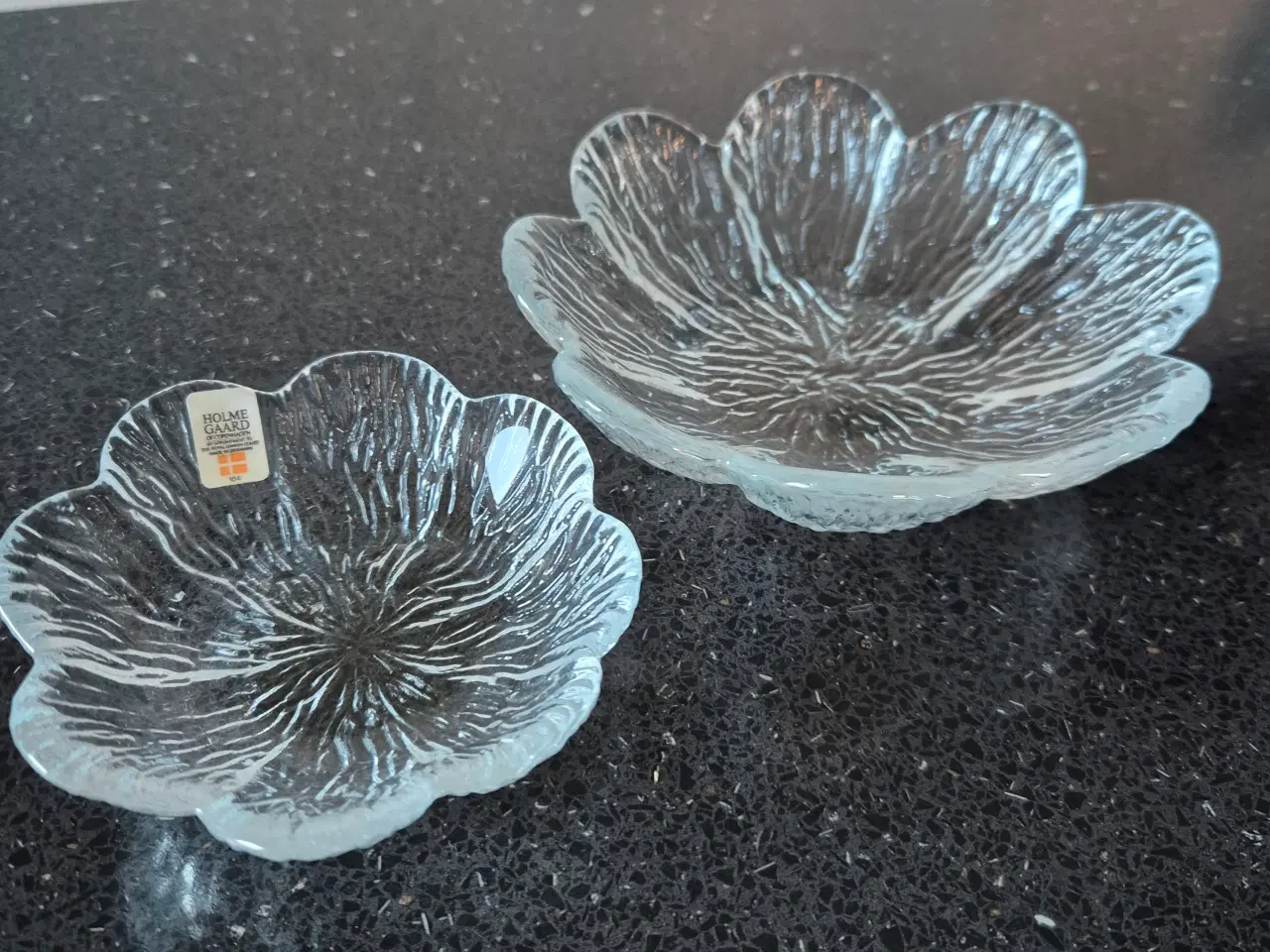 Billede 6 - Holmegaard Koral skåle - 2 stk.