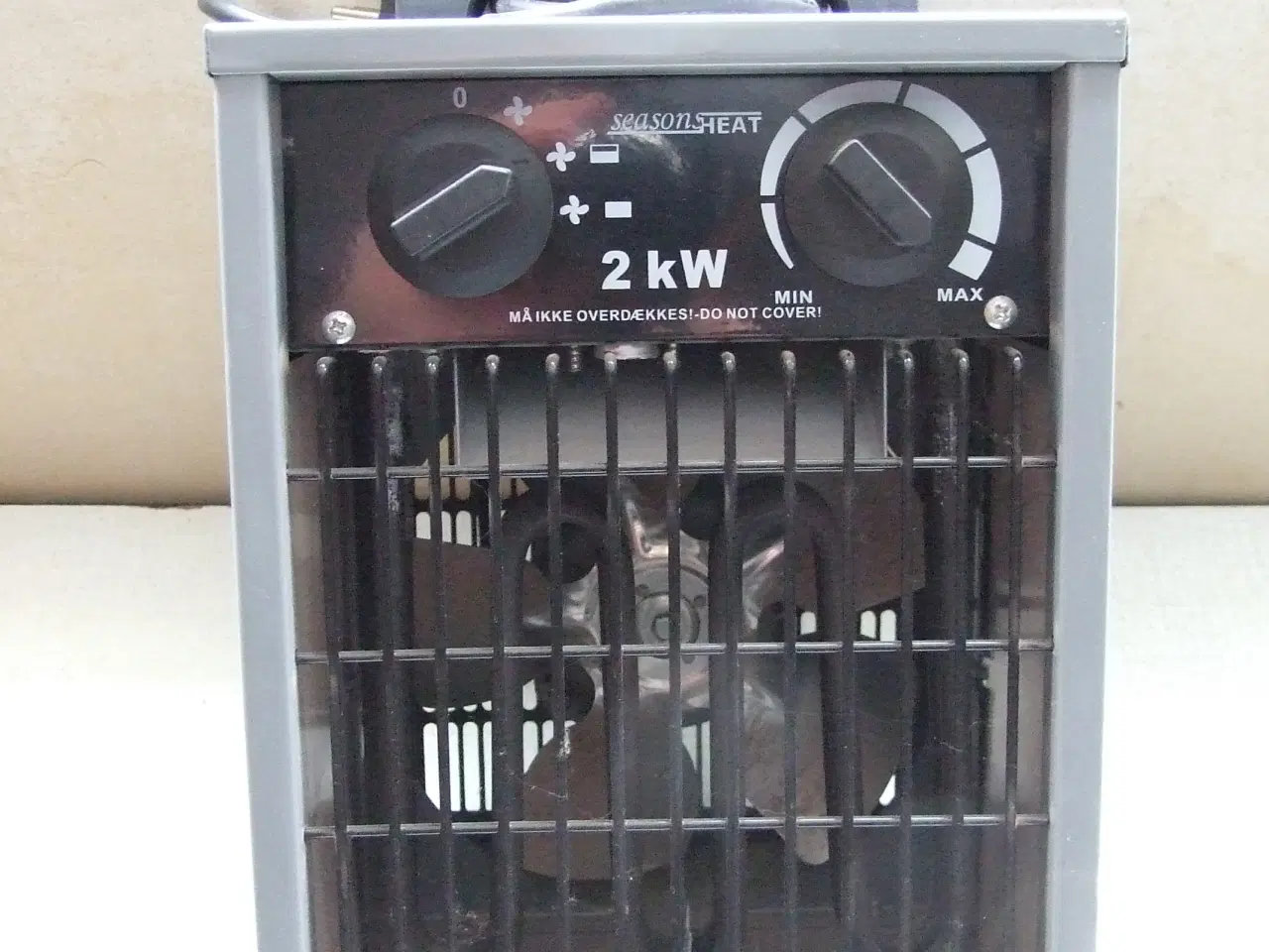 Billede 1 - Varmeblæser, 0 – 2000W.