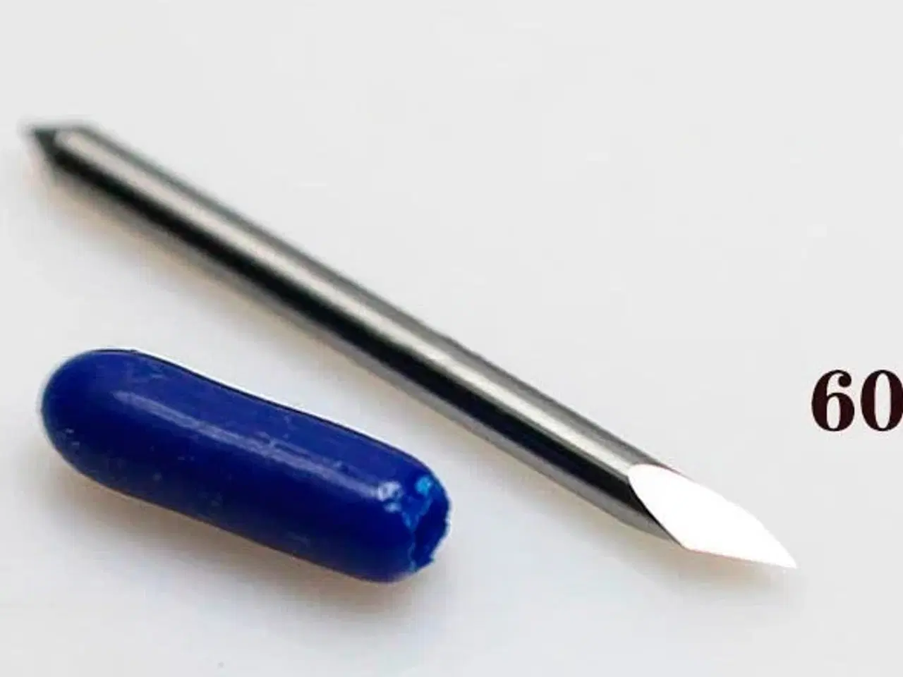 Billede 1 - 5 stk. knivpakke, P-Cut Sandblæsnings knive 60º, 0.40mm, 1.5mm tykkelse