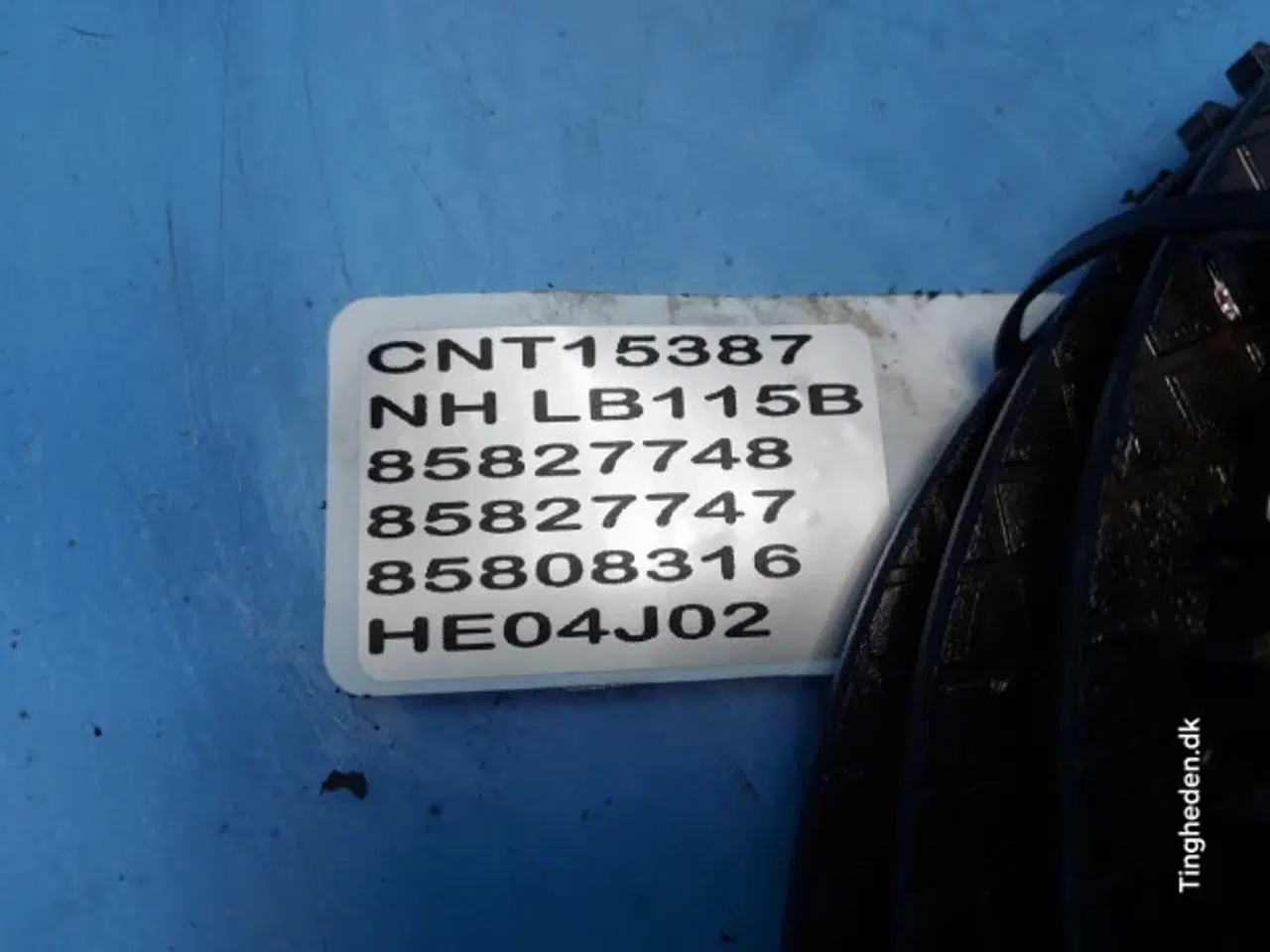Billede 10 - New Holland LB115B Drivplade 85827748
