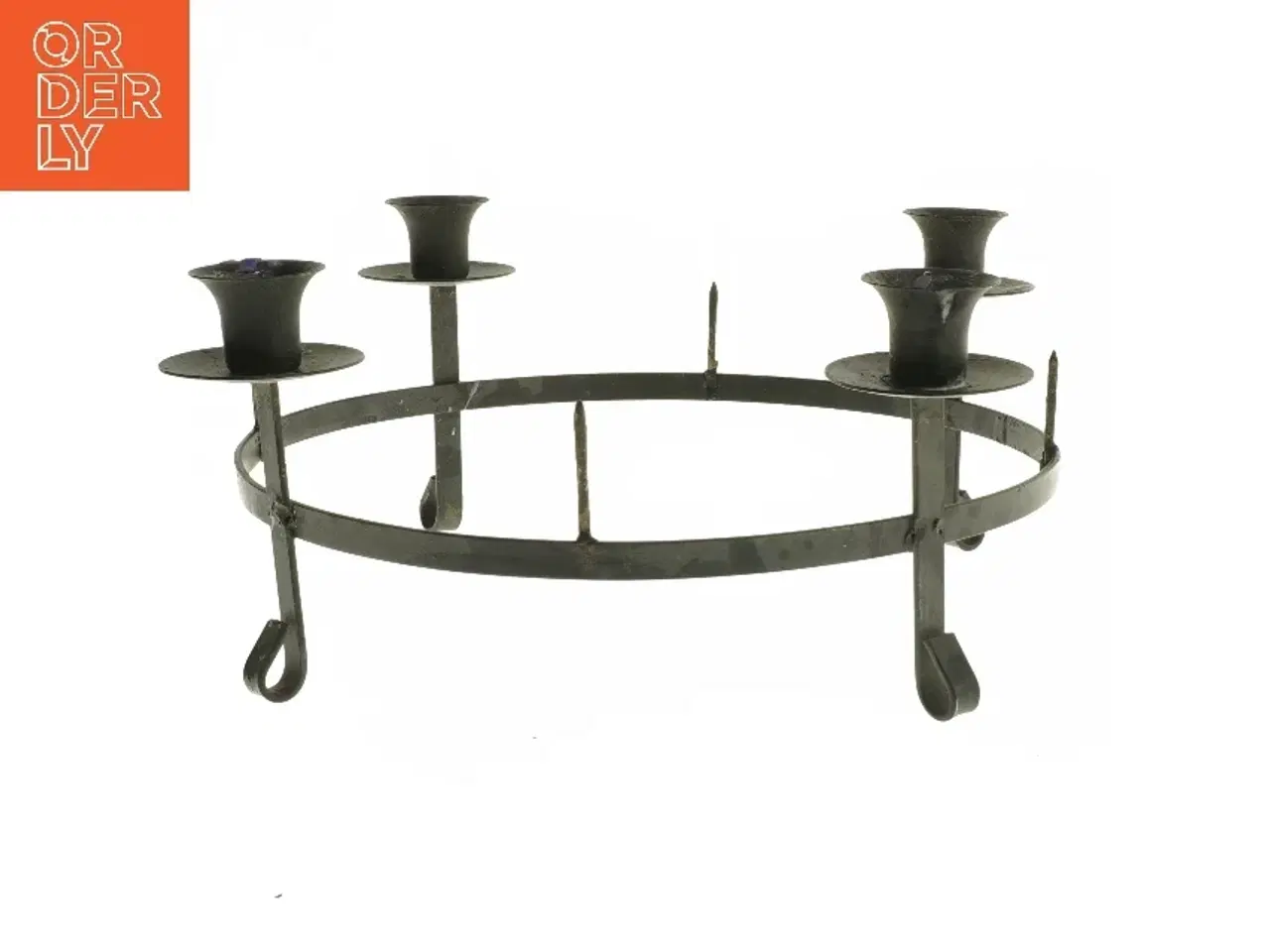 Billede 1 - Advents lysestage (str. Ø 26,5 cm)