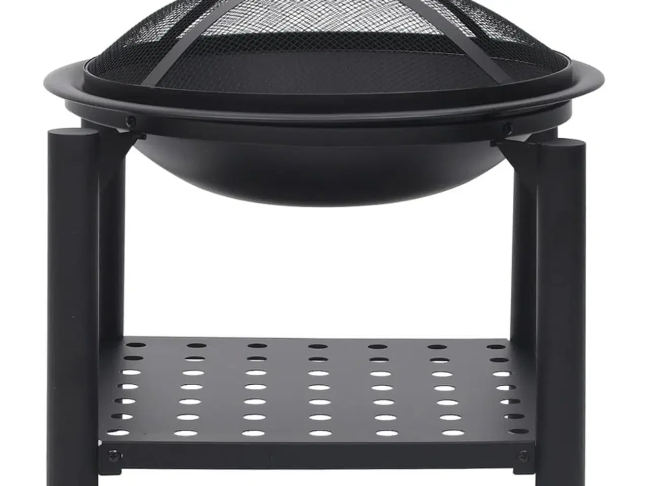 Billede 3 - Bålfad med ildrager 54x54x55 cm stål