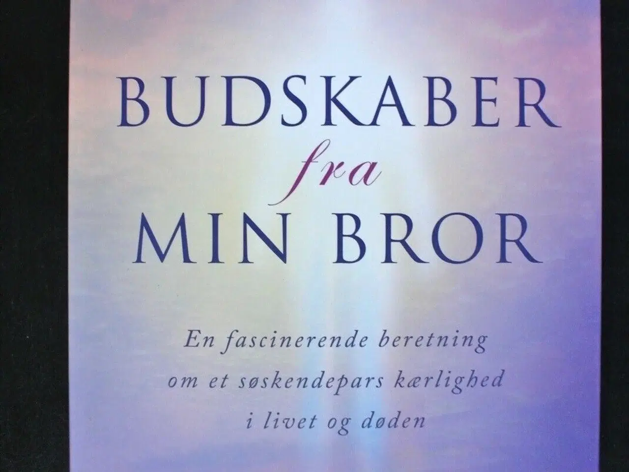 Billede 1 - budskaber fra min bror, af annie kagan, emne: ande