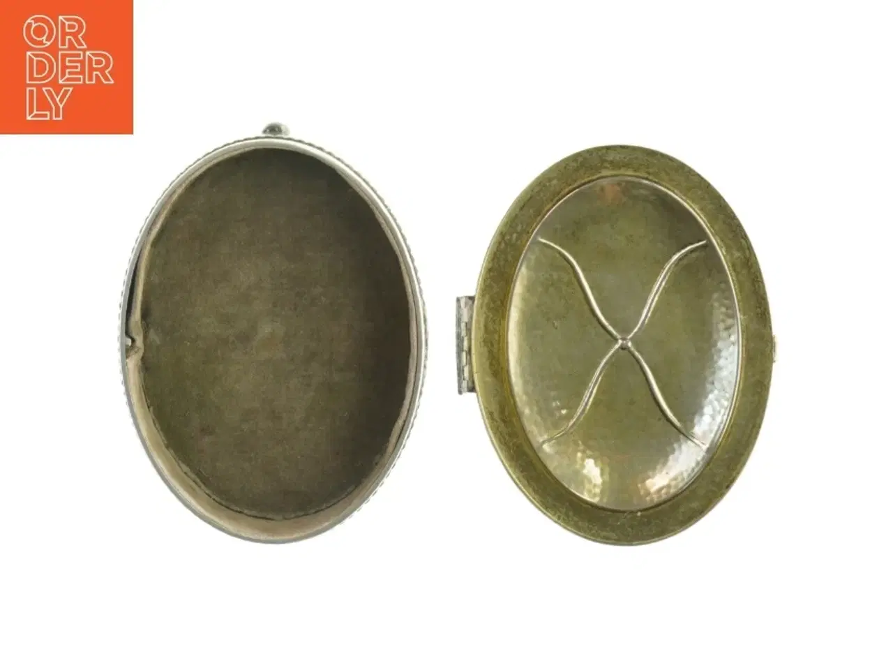 Billede 4 - Gammel MALM metal dåse med låg (str. 17 x 13 cm)