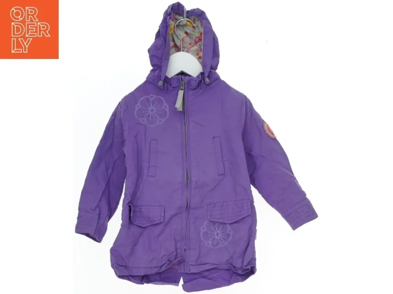 Billede 1 - Lilla vinterjakke med hætte fra Color Kids (str. 92)