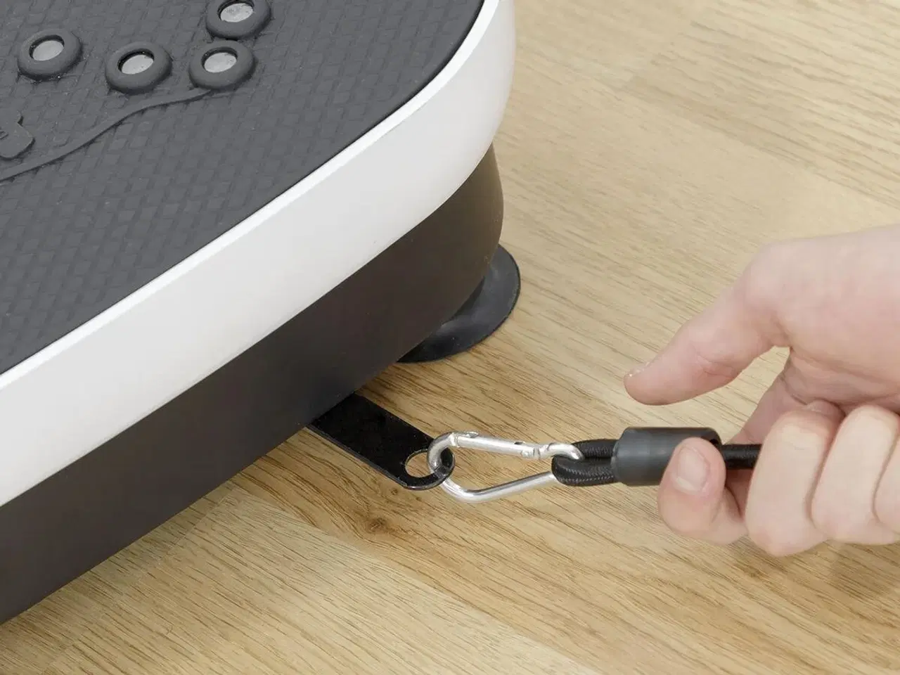 Billede 5 - Træningspakke - modstandsbånd (5 stk.) + vibrerende platform med tilbehør