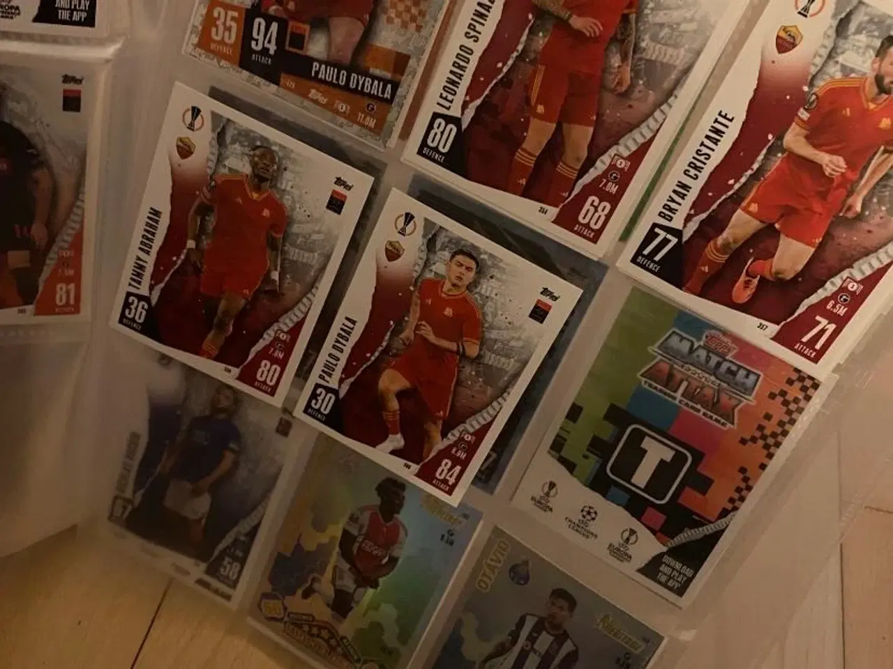 Billede 2 - Fodbold samlekort i mappe 