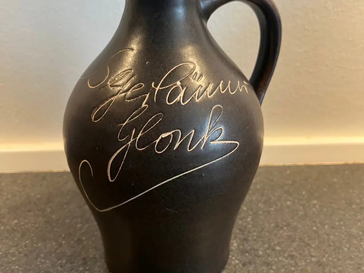 Billede 2 - Vintage Müller & Co. Keramikflaske – Tysk Samlerob