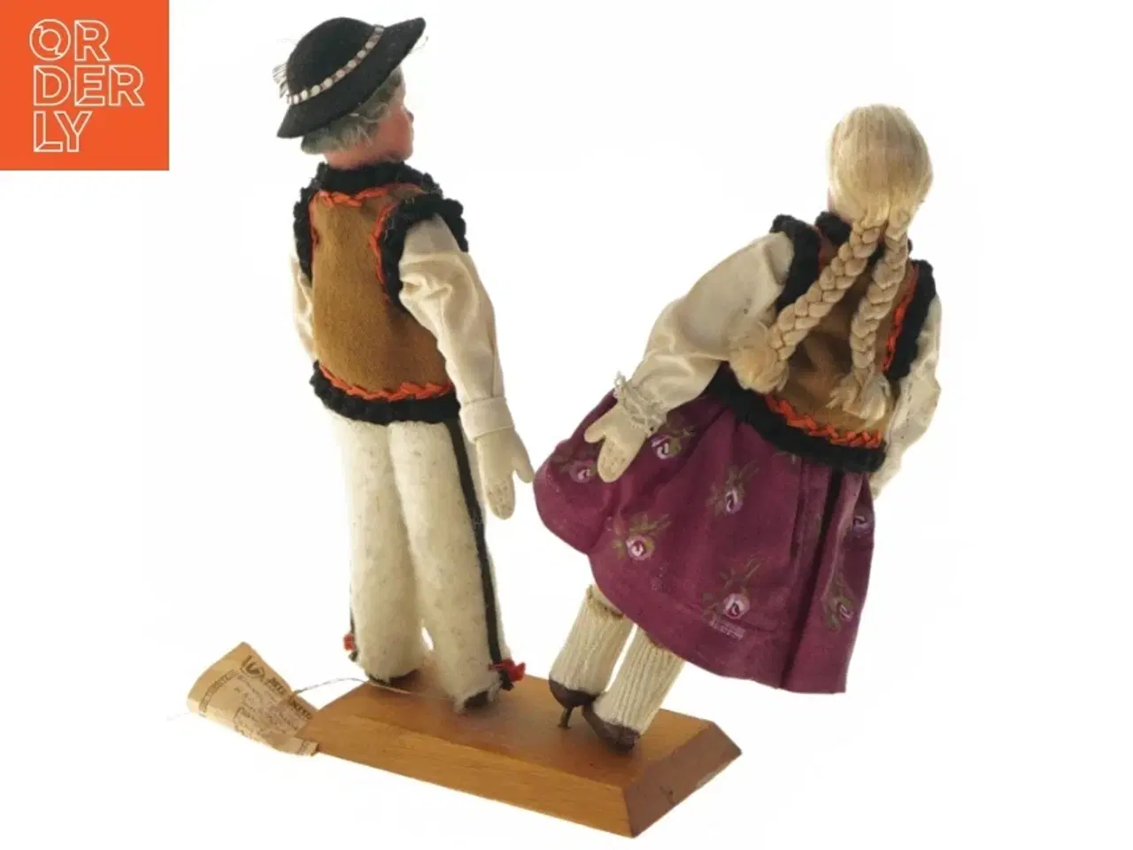 Billede 2 - Traditionelle dukker i folkedragt (str. 22 cm)