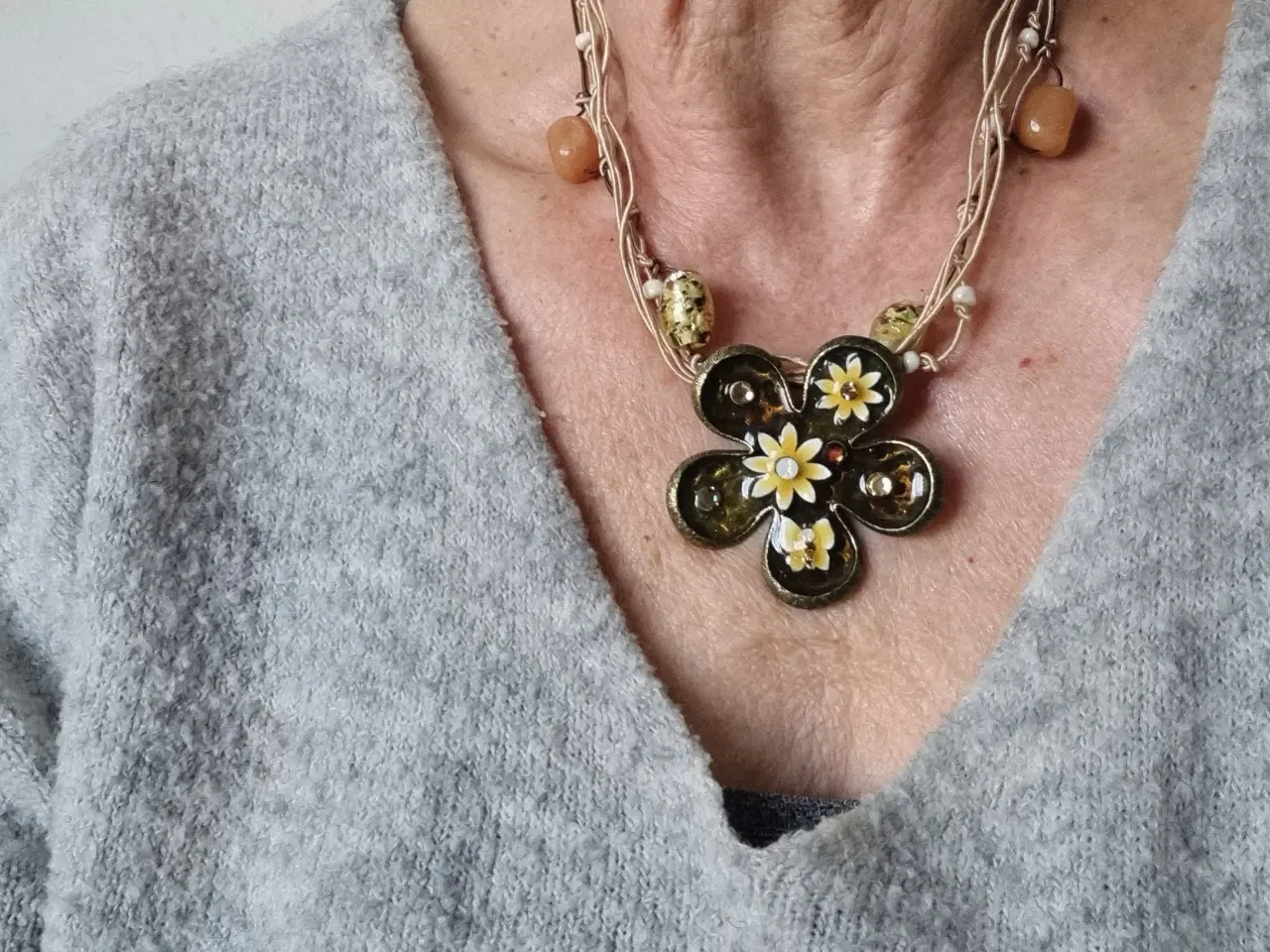 Billede 7 - Boheme halssmykke fra Favela, Grækenland 