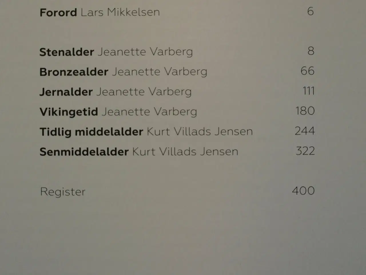 Billede 2 - historien om danmark - oldtid og middelalder, red.