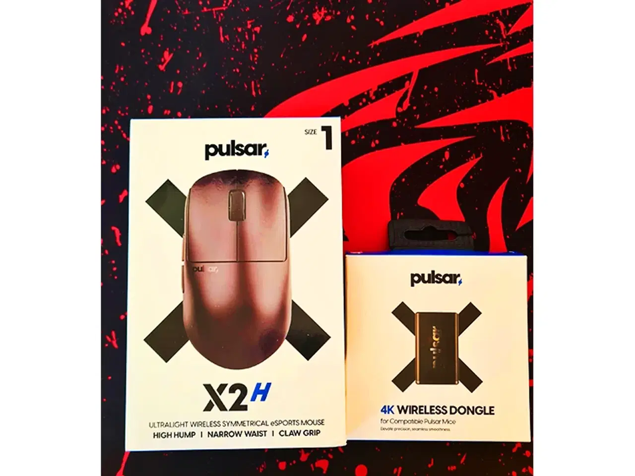 Billede 3 - Pulsar X2H-Mini Wireless (Sort) + 4K Dongle