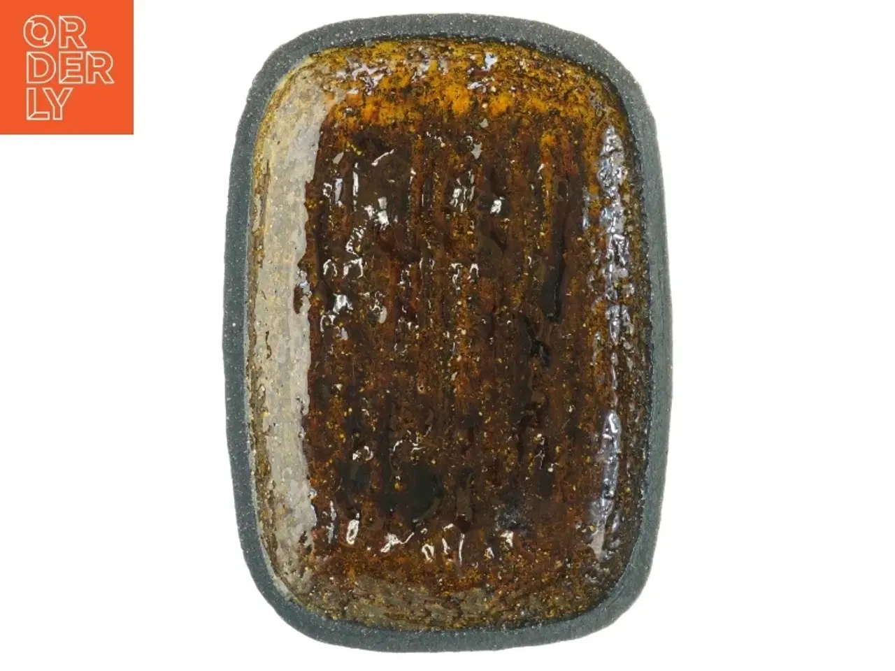 Billede 2 - Keramikfad fra Hegnetslund (str. 32 x 22,5 cm)