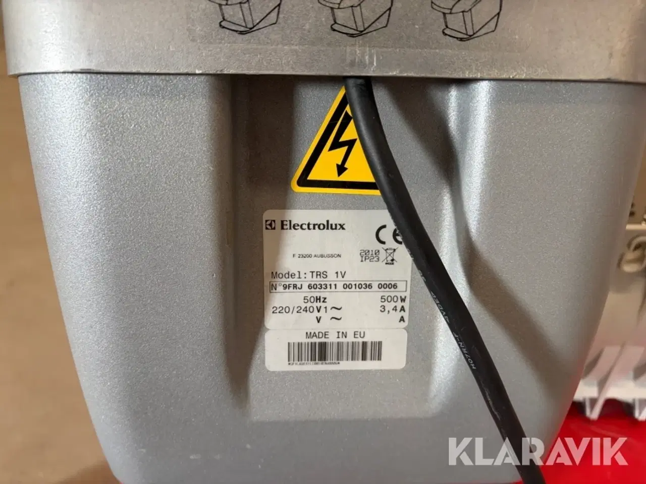 Billede 10 - Grønthakker Electrolux TRS 1V inkl blandet knive