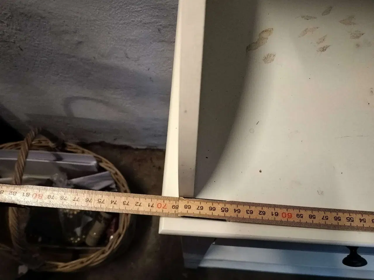 Billede 2 - Pult med skuffe i hvid