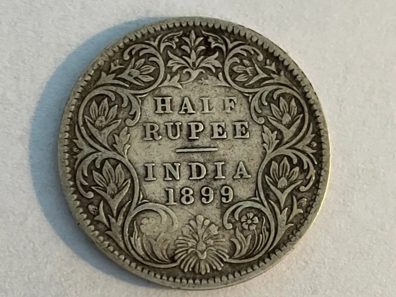 Billede 1 - Half Rupee India 1899