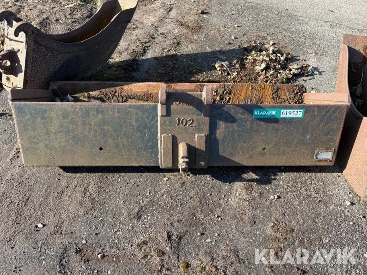 Billede 10 - Skovle 5 styk og asfalthjul Beco