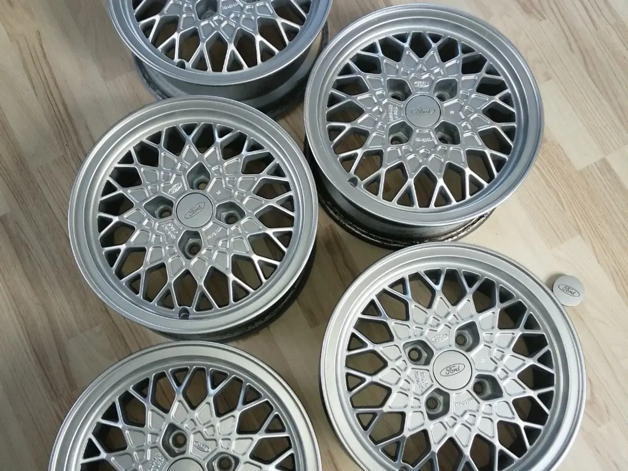Billede 1 - Originale Ford alufælge