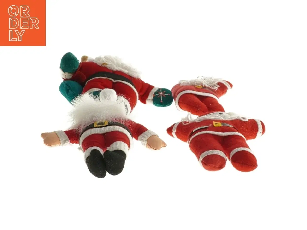 Billede 2 - Fire julemand pyntegenstande (str. 16 cm)