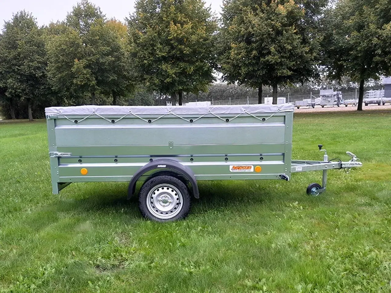 Billede 2 - Neptun Praktik GN 126 Pak Høje sider, presenning, næsehjul