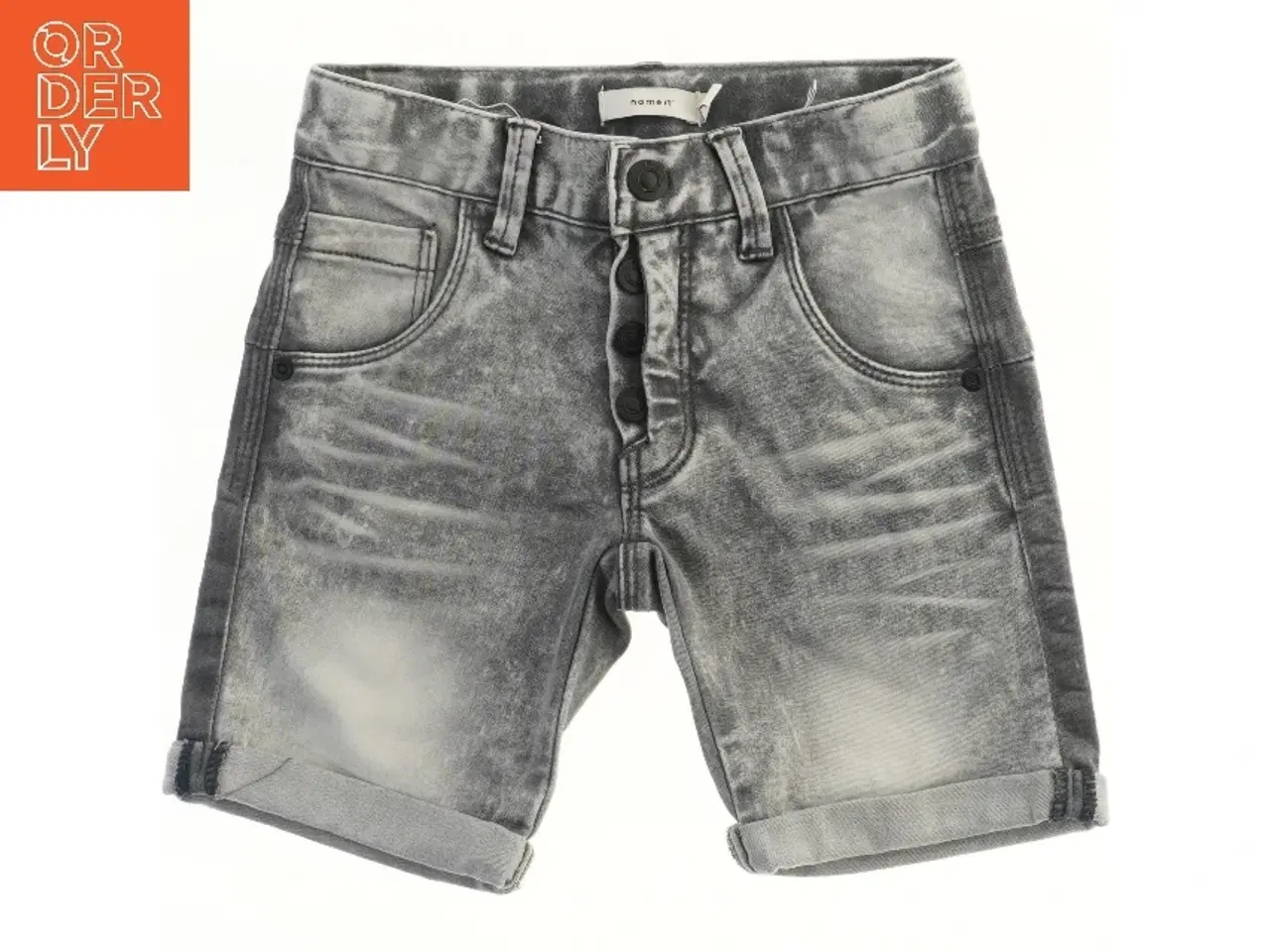 Billede 2 - Børneshorts i denimlook fra Name It (str. 116)