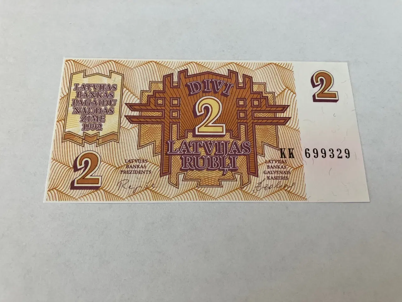 Billede 2 - 2 Rubli Latvia