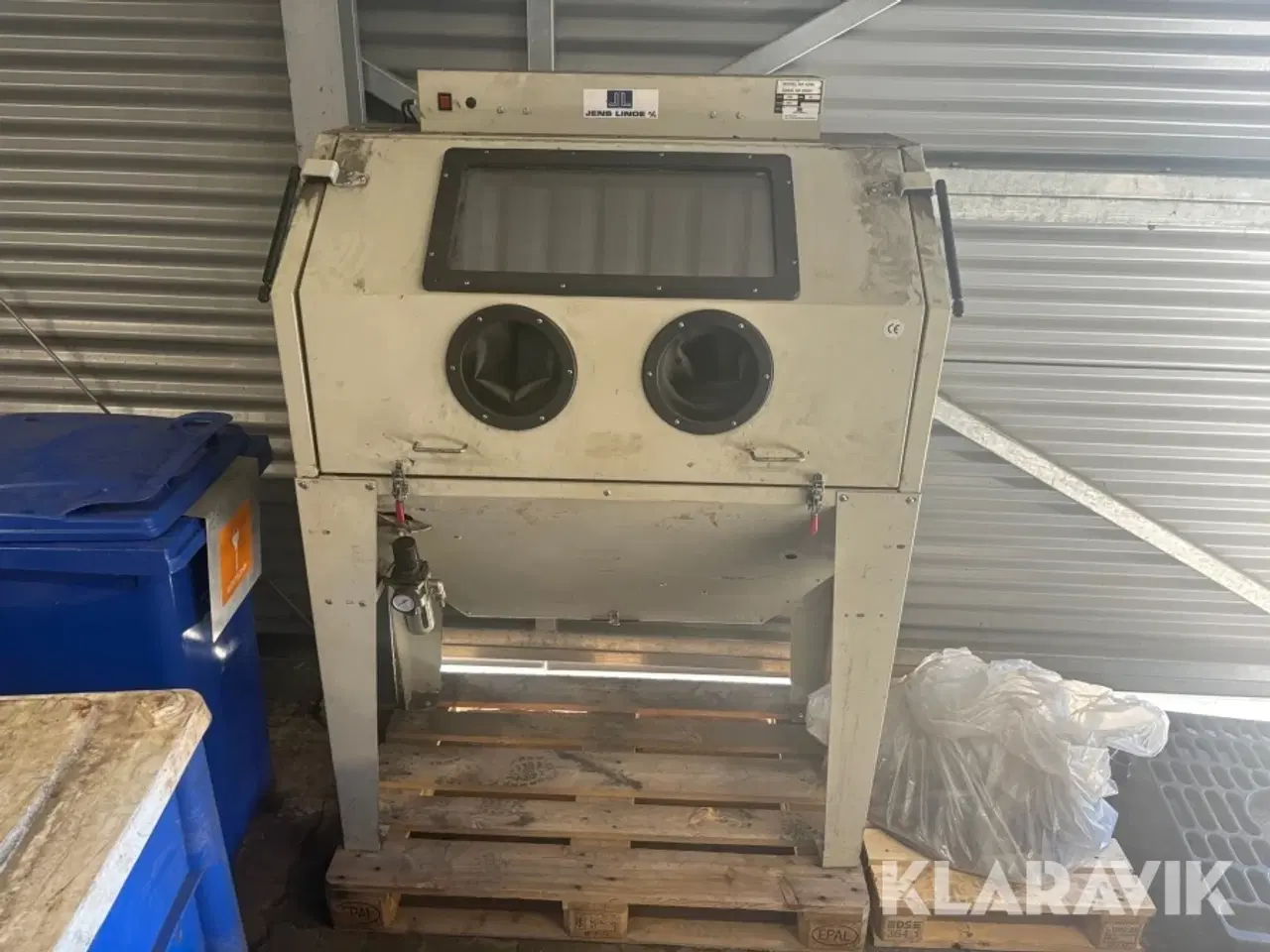 Billede 2 - Sandblæsekabine Jens Linde 424A