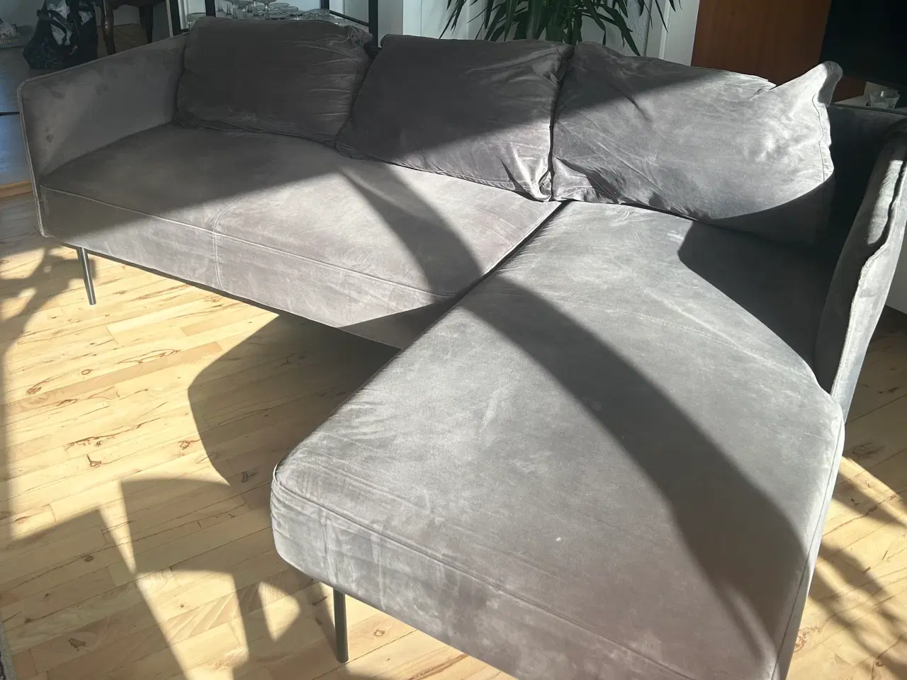 Billede 1 - Sofa med chaiselong