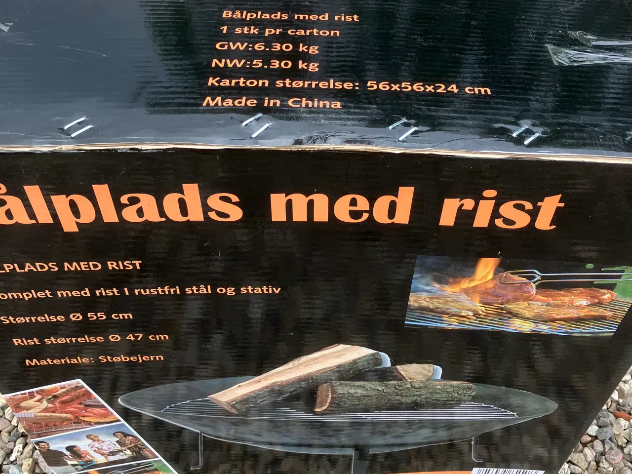 Billede 3 - Bålplads med rist