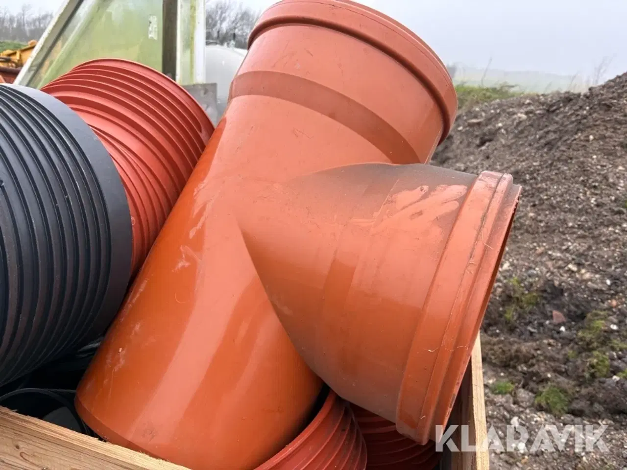 Billede 12 - Forskellige kloarkrør 2 paller