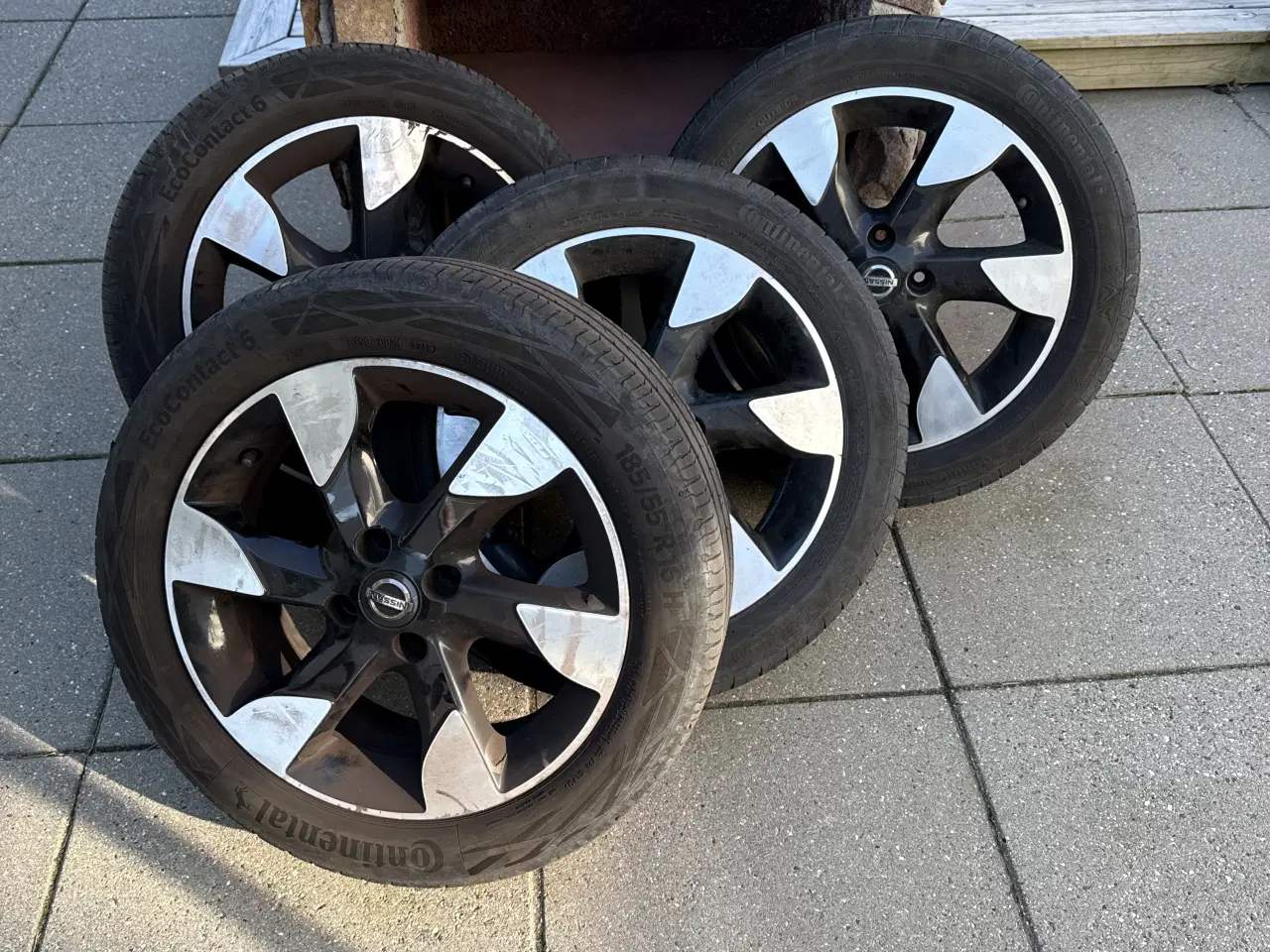 Billede 1 - Sommerdæk på alufælge