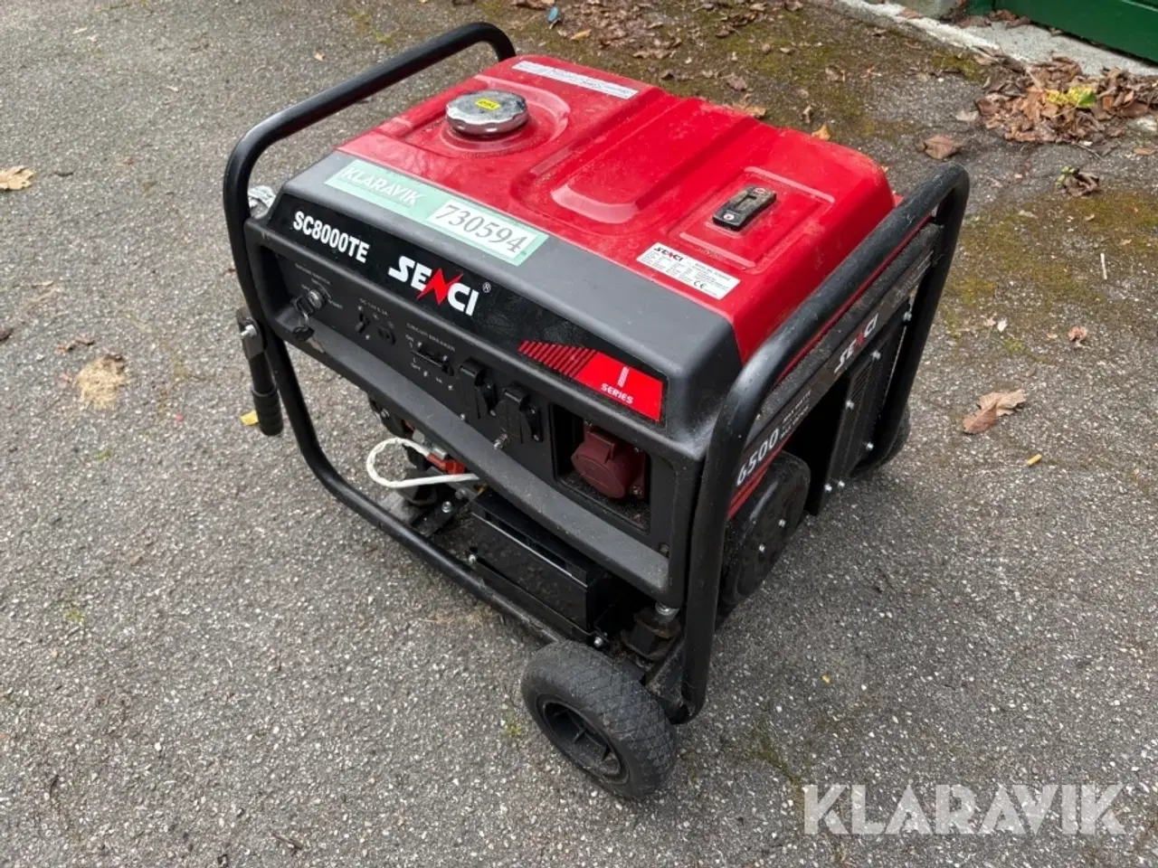 Billede 2 - Generator Senci SC8000TE