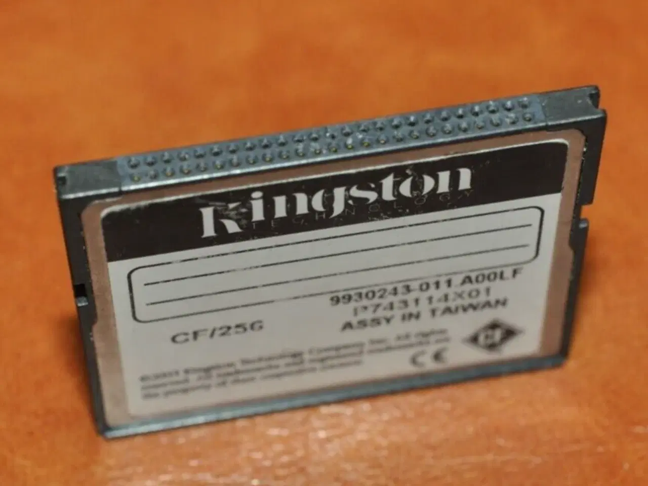 Billede 2 - Kingston 256Mbyte CF/256 Compact Flash Card