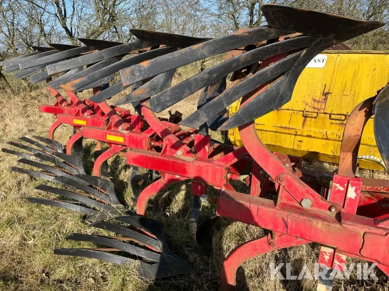 Billede 10 - Plov 5 + 1 furet Bovlund Regent GA 600 CX NS riste vendeplov