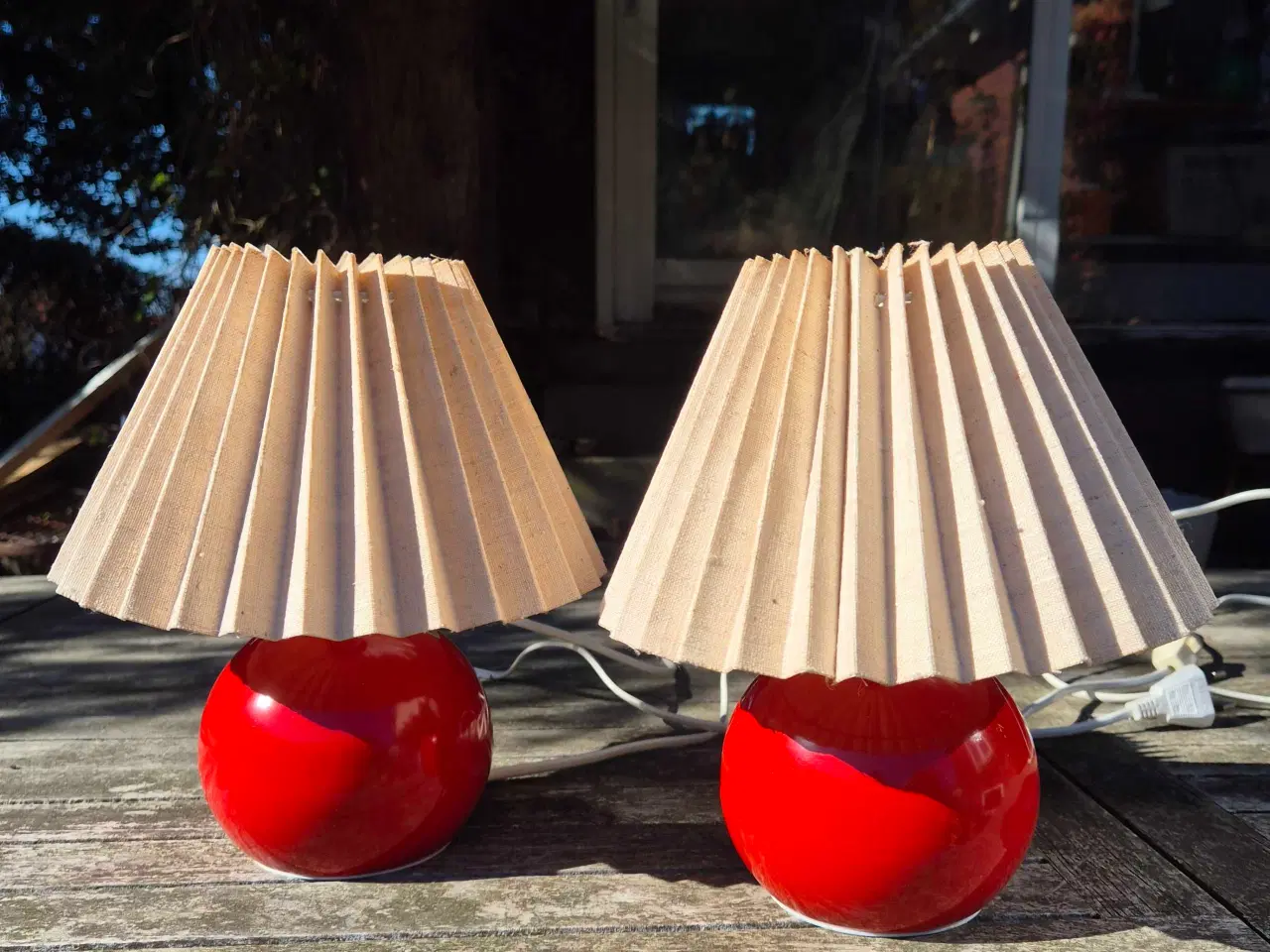 Billede 2 - Herlige runde bordlamper fra ABO Randers 